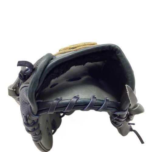 Wilson (ウィルソン) 軟式グローブ グレー×ネイビー ケース付 DUAL 内野用 外崎モデル