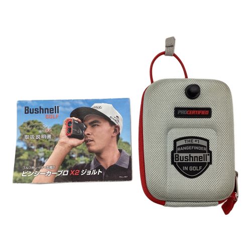 Bushnell (ブッシュネル) ゴルフ距離測定器 ケース付 ピンシーカープロX2ジョルト