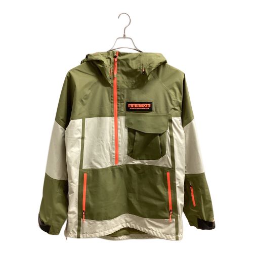 BURTON (バートン) スノーボードウェア(ジャケット) メンズ SIZE L オリーブ×ベージュ 22820 アノラック 21-22 GORE BREAKER ANRK GORE-TEX