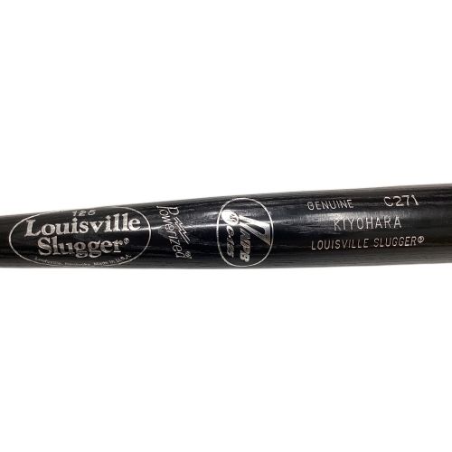 LOUISVILLE SLUGGER (ルイスビルスラッガー) 木製バット ブラック NPB刻印 C271 清原和博 選手支給モデル