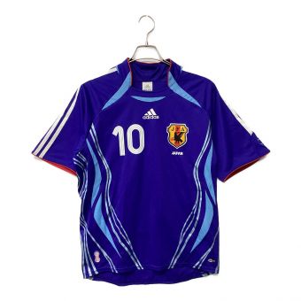 日本代表 (ニホンダイヒョウ) サッカーユニフォーム メンズ SIZE M ブルー 【10】中村俊輔 サイン入り 証明書なし