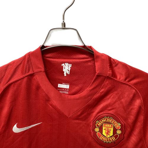 マンチェスターユナイテッド サッカーユニフォーム メンズ SIZE S レッド 【7】クリスチアーノ・ロナウド サイン入り 証明書なし 07-08ホーム 半袖