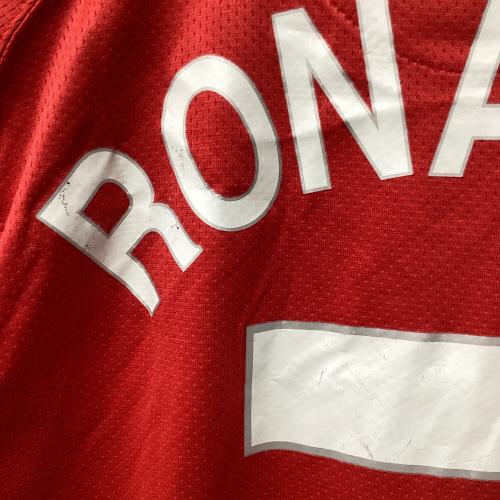 マンチェスターユナイテッド サッカーユニフォーム メンズ SIZE S レッド 【7】クリスチアーノ・ロナウド サイン入り 証明書なし 07-08ホーム 半袖