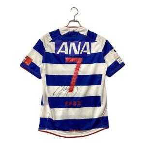横浜F・マリノス (ヨコハマエフマリノス) サッカーユニフォーム メンズ SIZE S ホワイト×ブルー 栗原勇蔵【7】 横濱開港150周年記念