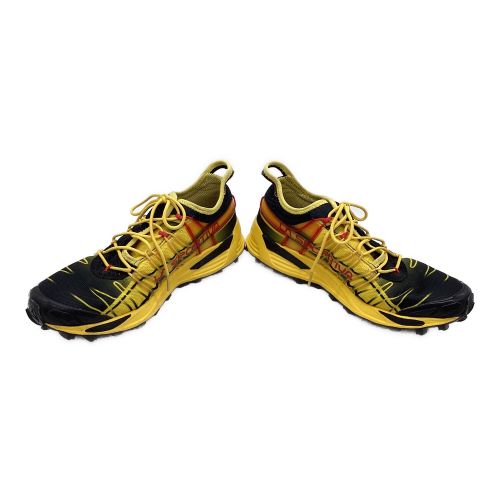 LA SPORTIVA (スポルティバ) トレッキングシューズ メンズ SIZE 27cm イエロー×ブラック ミドルカット ミュータント