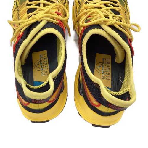 LA SPORTIVA (スポルティバ) トレッキングシューズ メンズ SIZE 27cm イエロー×ブラック ミドルカット ミュータント