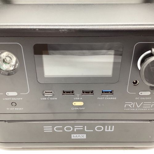 ECOFLOW (エコフロー) ポータブル電源 576Wh・出力600W(瞬間最大1200W) RIVER MAX