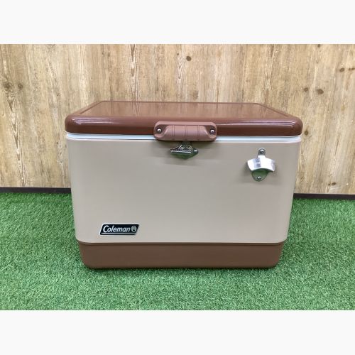 Coleman (コールマン) クーラーボックス 54QT バターナッツ 6150 6155 スチールベルトクーラー