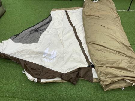 【2個口】ogawaロッジシェルターTC①フライシート、付属品 OGAWA (オガワ) テントアクセサリー 約350x250x460 ※フライシートのみ