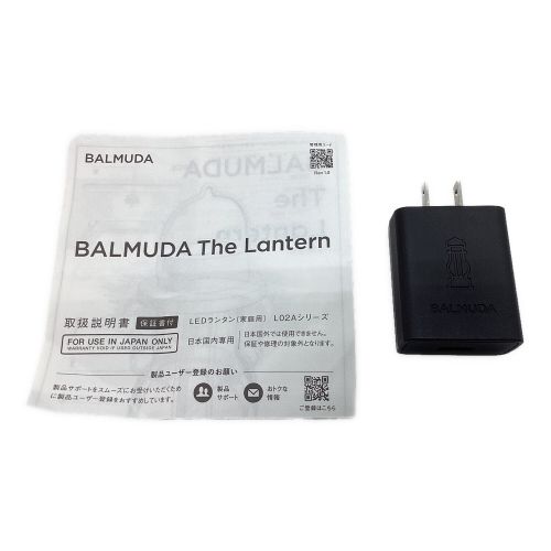 BALMUDA (バルミューダデザイン) LEDランタン ※充電ケーブル欠品 The Lantern