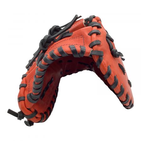MIZUNO (ミズノ) 軟式グローブ 約30.5cm オレンジ×ブラック グローブ