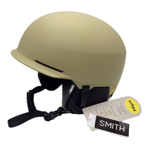 SMITH (スミス) ヘルメット メンズ Mサイズ ベージュ・メッシュ袋付 SCOUT MIPS 未使用品