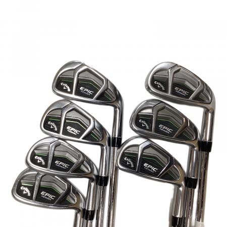 アイアンセット9本　Callaway フレックスR 9935 Callaway RAZR X キャロウェイ 左利き レフティ アイアン7本