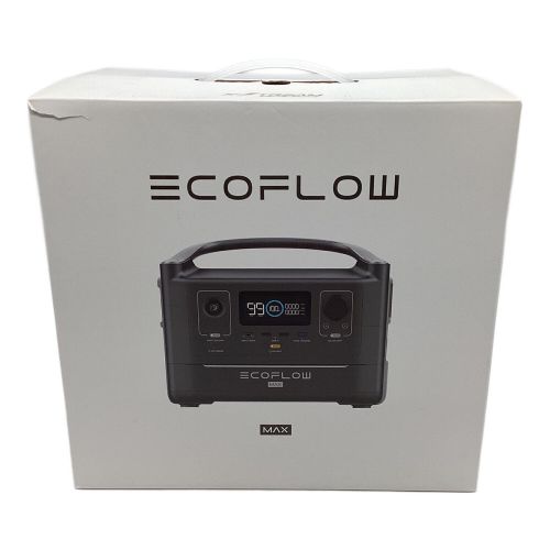 ECOFLOW (エコフロー) ポータブル電源 576wh 600W(最大1200Ｗ) リバー600マックス EFRIVER600MAX-JP 未使用品