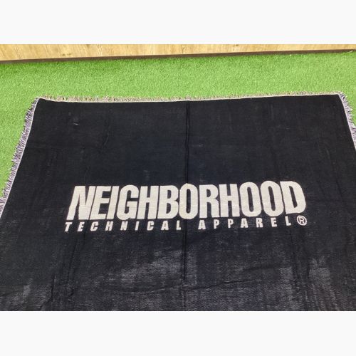 NEIGHBORHOOD (ネイバーフッド) アウトドアラグ 約130×160cm ブラック