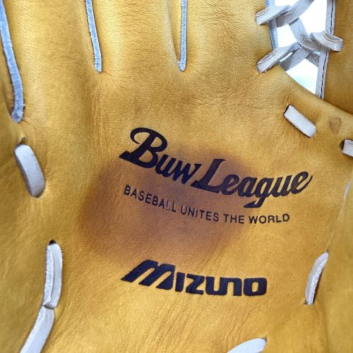 MIZUNO (ミズノ) 軟式グローブ イエロー×ホワイト ビューリーグ 外野用