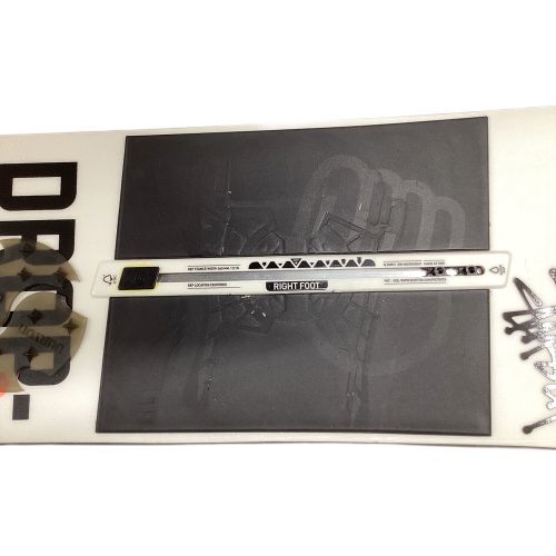 BURTON (バートン) スノーボード 約155cm ホワイト グラトリ M6 キャンバー name dropper