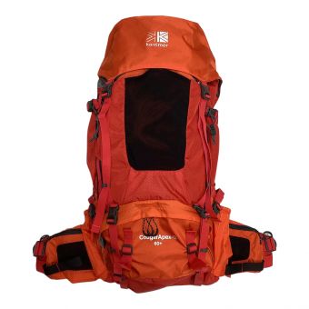 Karrimor (カリマー) バックパック レッド CougarApex-G 60+ 背面長 51cm以上 50L～(テント泊)