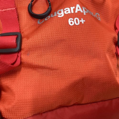 Karrimor (カリマー) バックパック レッド CougarApex-G 60+ 背面長 51cm以上 50L～(テント泊)