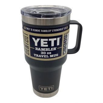 Yeti (イエティ) アウトドア食器 30oz/887ml チャコール ランブラー30oz トラベルマグ