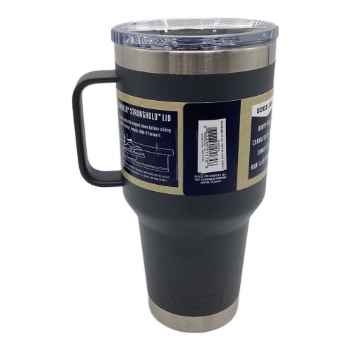 Yeti (イエティ) アウトドア食器 30oz/887ml チャコール ランブラー30oz トラベルマグ