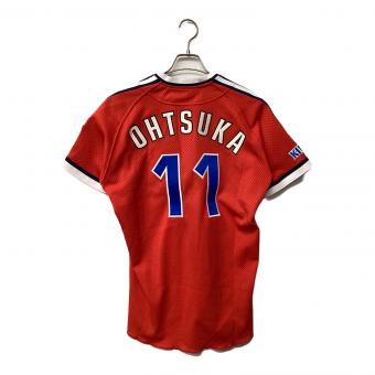 大阪近鉄バファローズ (オオサカキンテツバファローズ) 応援グッズ SIZE L レッド ユニフォーム 【11】大塚晶文