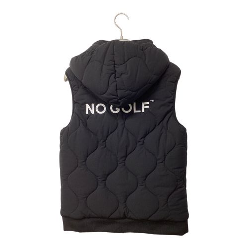 NO COFFEE CLUBHAUS ゴルフウェア(トップス) メンズ SIZE L ブラック×ホワイト "NO GOLF" Padded Reversible CLUBHAUS アウター