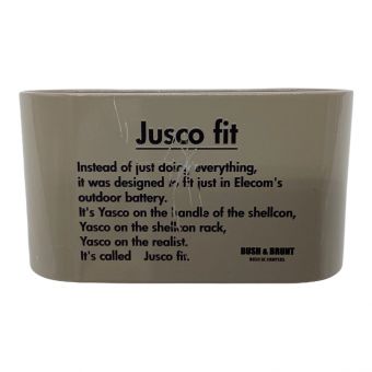 BRUNT (ブラント) アウトドア雑貨 ※エレコム アウトドアバッテリー専用 Jusco fit タン