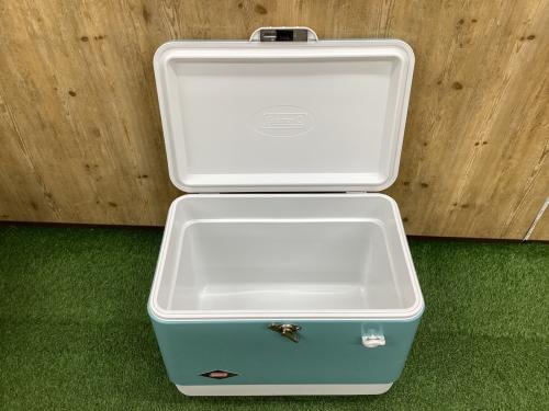 Coleman (コールマン) クーラーボックス 54QT(51L) ターコイズ 3000003739 60THアニバーサリー スチールベルトクーラー
