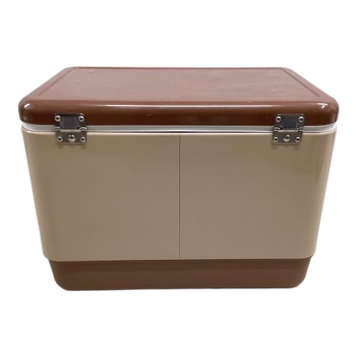 Coleman (コールマン) クーラーボックス 54QT(約51L) バターナッツ スチールベルトクーラー