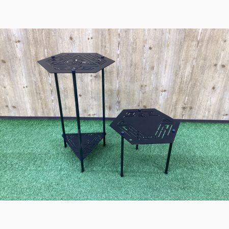 アナキャン ANCAM DEVISEWORKS別注モデル メタヘキテL ANCAM (アナキャン)× DEVISE WORKS アウトドアテーブル ブラック