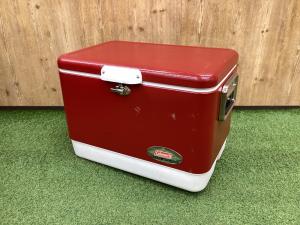 Coleman (コールマン) クーラーボックス 54QTL レッド 6150 スチールベルトクーラー