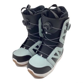 SALOMON (サロモン) スノーボードブーツ メンズ SIZE 25cm ブラック×エメラルド 23-24モデル LAUNCH BOA SJ BOAシステム