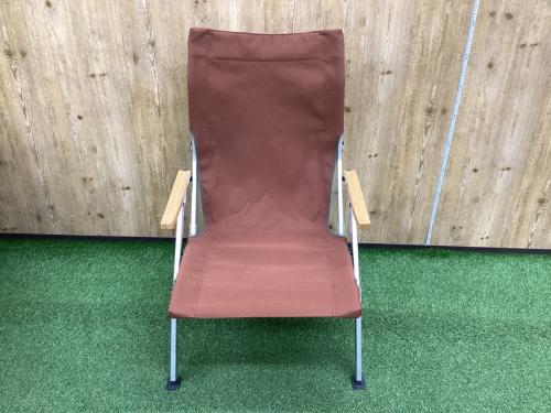 Snow peak (スノーピーク) アウトドアチェア ブラウン LV-091BR ローチェア30