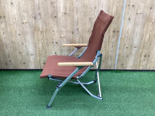 Snow peak (スノーピーク) アウトドアチェア ブラウン LV-091BR ローチェア30