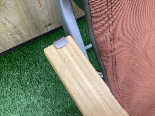 Snow peak (スノーピーク) アウトドアチェア ブラウン LV-091BR ローチェア30