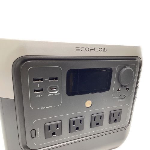 ECOFLOW (エコフロー) ポータブル電源 ZMR620-B-JP RIVER 2 Pro 768Wh 800W