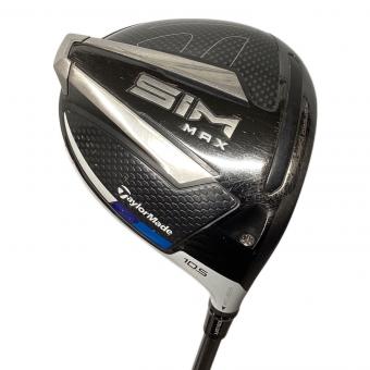 TaylorMade (テーラーメイド) ドライバー SIM MAX フレックス【R】 ロフト角【10.5°】 純正グリップ消耗