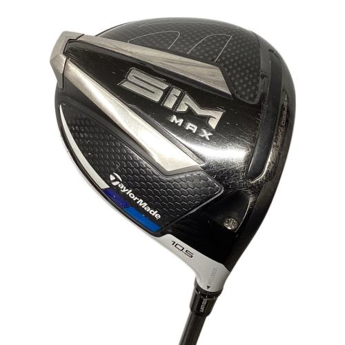 TaylorMade (テーラーメイド) ドライバー SIM MAX フレックス【R】 ロフト角【10.5°】 純正グリップ消耗