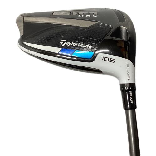TaylorMade (テーラーメイド) ドライバー SIM MAX フレックス【R】 ロフト角【10.5°】 純正グリップ消耗