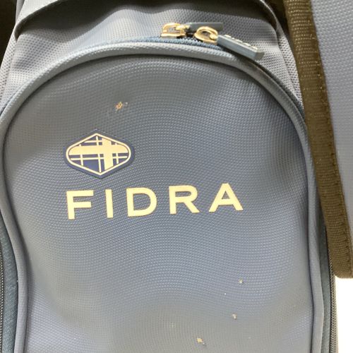 FIDRA (フィドラ) キャディバッグ ブルー 4分割 スタンドキャディバッグ