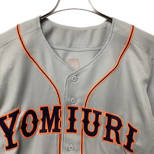 読売ジャイアンツ (ヨミウリジャイアンツ) 応援グッズ SIZE XO グレー 2003年ビジター NPBマーク付 YOMIURI ユニフォーム 【73】緒方耕一 プロ仕様モデル