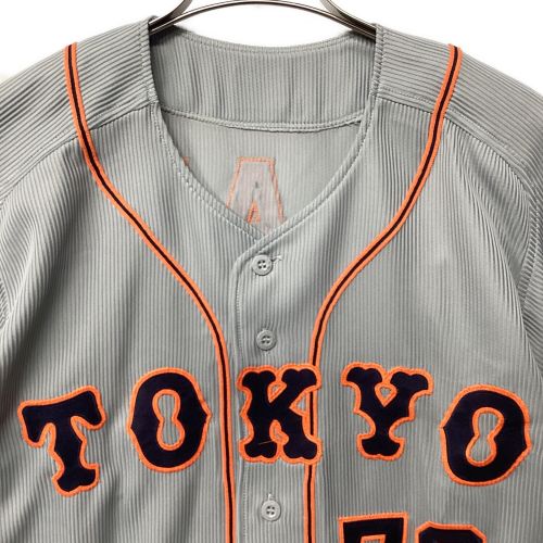 読売ジャイアンツ (ヨミウリジャイアンツ) 応援グッズ SIZE XO グレー 2002年ビジター NPBマーク付 TOKYO ユニフォーム 【73】緒方耕一 プロ仕様モデル