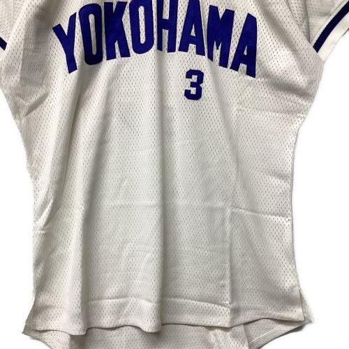 大洋ホエールズ (タイヨウホエールス) 応援グッズ SIZE Free アイボリー YOKOHAMA 復刻限定ユニ ユニフォーム 【3】高木豊 レプリカ