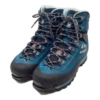 LOWA (ローバー) トレッキングシューズ レディース SIZE 23cm ブルー×ブラック アルパインエキスパートGTX 厳冬期用 GORE-TEX