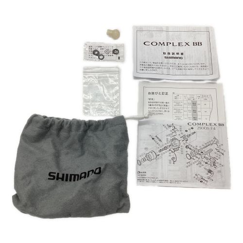 SHIMANO (シマノ) リール 2500S F4 スピニングリール COMPLEX BB