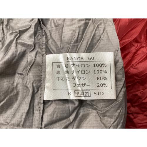 NANGA (ナンガ) マミー型シュラフ(ダウン) DOWN BAG 600STD レギュラー