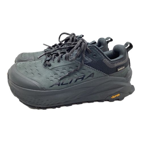ALTRA (アルトラ) トレッキングシューズ レディース SIZE 25cm グレー×ブラック オリンパス6 ハイクローGTX ローカット GORE-TEX