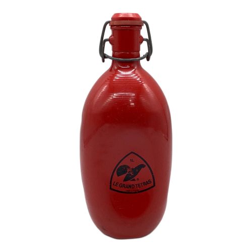 LE GRAND TETRAS アウトドア食器 1L レッド ヴィンテージアルミボトル