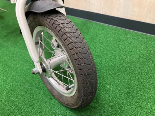 Mobiky Genius 折りたたみ自転車 DISC BRAKE ヘッドライト付 @ ホワイト